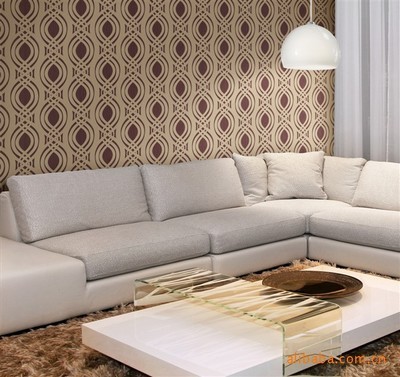 【廠家直供·墻紙 歐式 現代簡約 室內裝潢】價格,廠家,圖片,墻紙/壁紙/墻布/墻貼,上海敘藝建筑裝潢設計-
